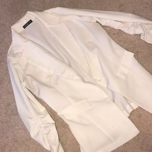 White blazer